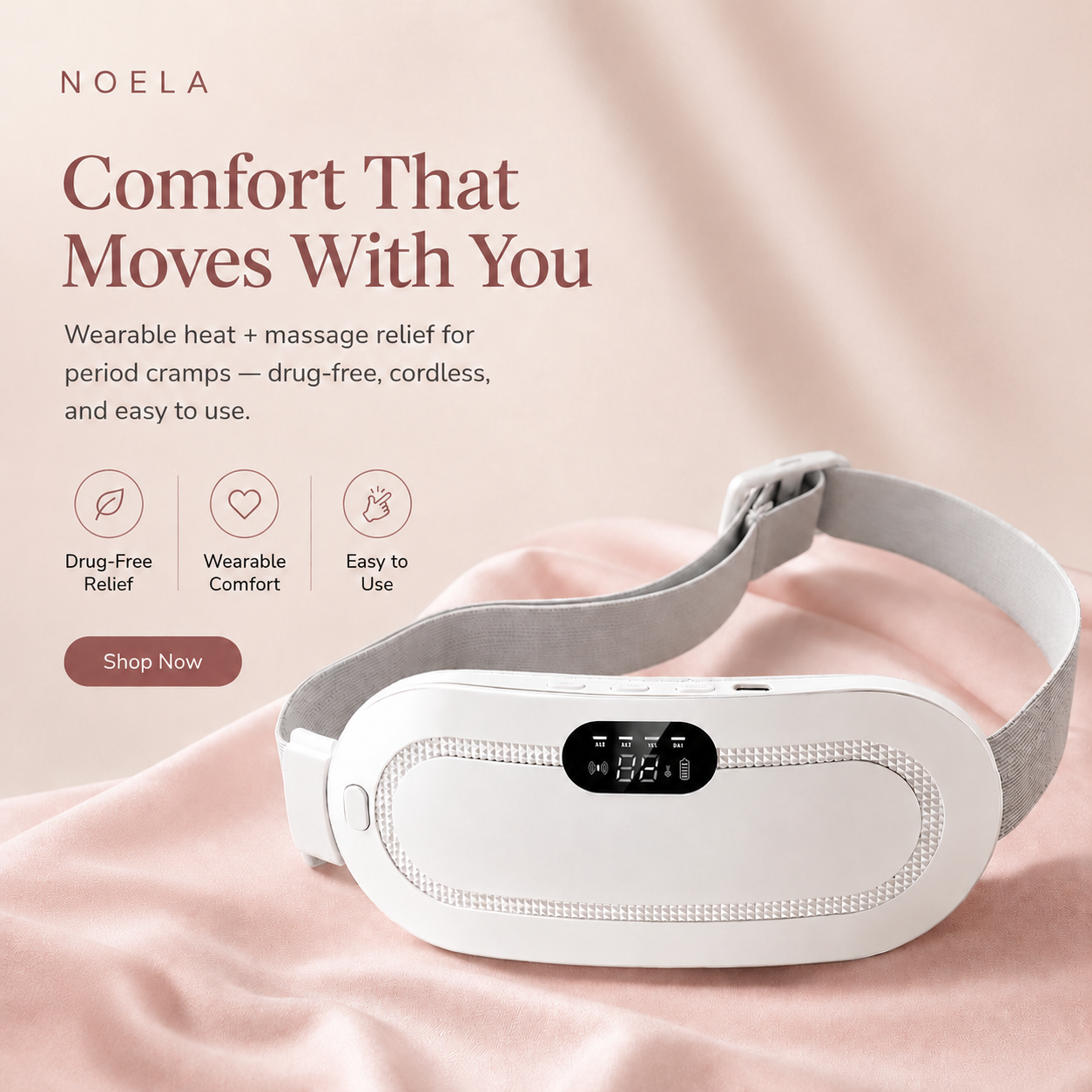 Noela - Cordless Heat Massager